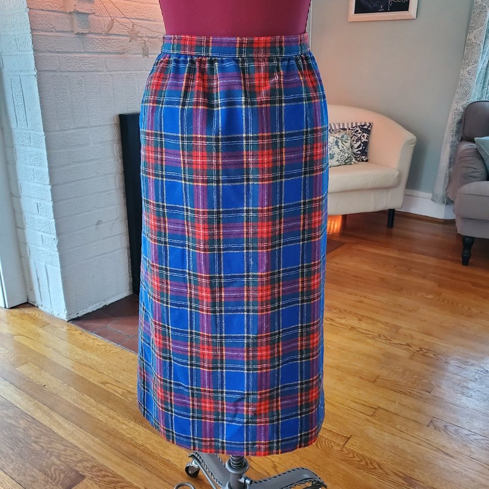 Pendleton 100% wool midi skirt - sz Vintage 12